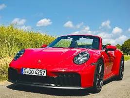 Elfer als Hybrid, geht das?: Unterwegs im Porsche 911 Carrera GTS 4 Cabriolet