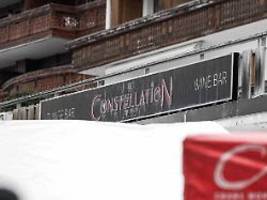 inferno von crans-montana: bar-besitzer wehrt sich: alles hat den vorschriften entsprochen