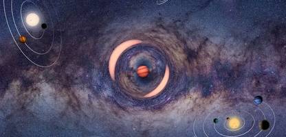 astronomie: einsamer planet von saturn-größe zieht durch das universum