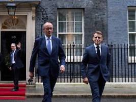 merz, macron und starmer einig: europäer drängen auf geordnete machtübergabe in venezuela