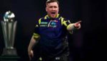 darts-wm: zu gut für den ally pally