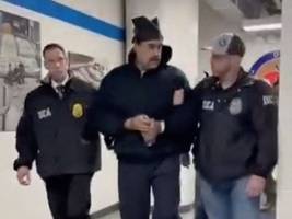 usa: so wird maduro in new york abgeführt