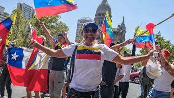 „träume wahr geworden“: venezolaner im ausland feiern maduros sturz