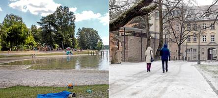 Trotz Schnee an Weihnachten: 2025 war in Augsburg wieder zu trocken und warm
