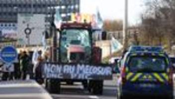 Agrar-Proteste: Bauern protestieren in MV gegen EU-Mercosur-Vertrag