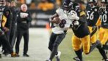 Aus für Baltimore: Pittsburgh löst in Football-Krimi letztes Playoff-Ticket