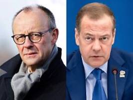 maßnahmen haben sich bewährt: regierung: schutz für merz wird trotz medwedew-drohung nicht erhöht