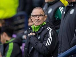 Nach Derbypleite gegen Rangers: Celtic wirft Trainer nach 32 Tagen raus und holt Vorgänger zurück