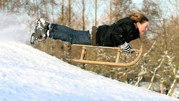 rodeln im kreis pinneberg: die besten pisten zum schlittenfahren