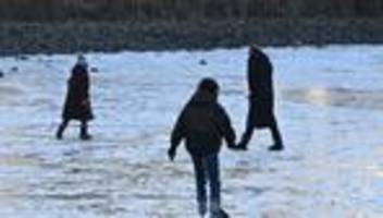 Eisflächen: Trotz Dauerfrost: Vorsicht auf dem Eis