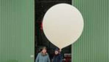 Klima: Grünen-Politikerin Lübcke startet Wetterballon in Lindenberg