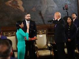 Berichte über Schüsse in Caracas: Venezuelas neue Führung fahndet nach Kollaborateuren