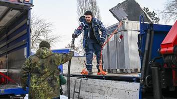 Pflegeheime, Supermärkte und Mobilfunkmasten haben wieder Strom