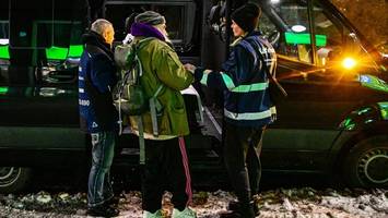 Kältebusse fahren wieder: Das sagt der Mann, der den Verdächtigen fasste