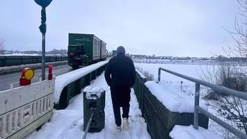 Lebensgefahr auf der Elbbrücke – aber es passiert nichts