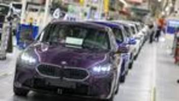 Autoindustrie: BMW baut mehr als eine Million Autos in Deutschland