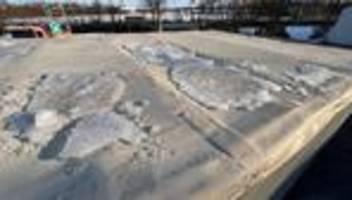 Unfälle: Eisplatten sorgen für Unfälle auf A7