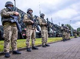 us-beteiligung bislang vage: so könnte der einsatz europäischer soldaten in der ukraine aussehen