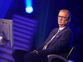 wer wird millionär?: dann brechen wir ab: schwere frage regt jauch auf