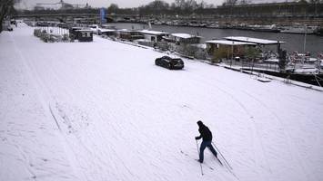 Winter-Chaos in Europa: Minus 40 Grad, vereiste Flugzeuge und Bomben-Zyklon