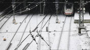 Winterwetter: Ausfälle und Verspätungen bei der Bahn bis Freitag – mindestens