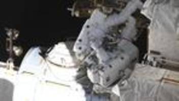 ISS: Nasa: Weltraumspaziergang aus medizinischen Gründen abgesagt