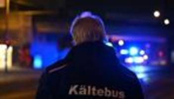 Kältebusse: Eisige Nächte: Hilfe für Obdachlose jetzt besonders wichtig