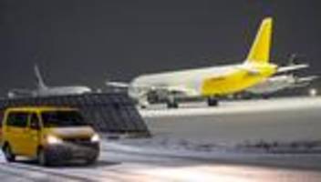 wetter: ostdeutsche flughäfen rüsten sich für winterwetter