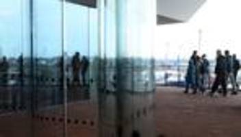 Wetter: Plaza der Elbphilharmonie bleibt trotz Winterwetter geöffnet