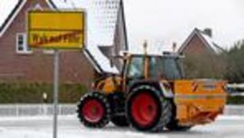 Winter in Norddeutschland: Auf Föhr und Amrum fällt die Schule aus