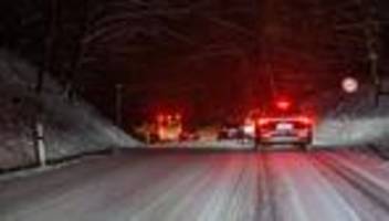 winterwetter: schnee, regen, wind - riskanter wetter-mix in hessen