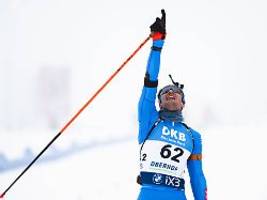 Nach Sivert Bakkens Tod: Der emotionalste Sieger, den dieser Biathlon-Weltcup haben kann