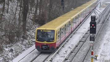 probleme bei der s-bahn berlin: auf diesen linien gibt es einschränkungen