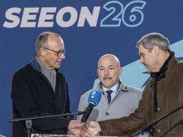 csu-treffen in seeon: schwesternliebe im schnee