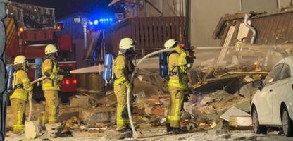 Albstadt: Wohnhaus stürzt nach Explosion in Baden-Württemberg ein