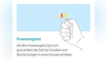 Sind meine Fenster zu alt? Der Feuerzeugtest bringt Klarheit