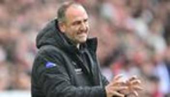 Abstiegskampf: Wegweisender FCH-Neustart: Schmidt appelliert an Mentalität