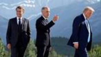 Diplomatie: Frankreich verschiebt G7-Gipfel - Wegen Trumps Käfigkampf?