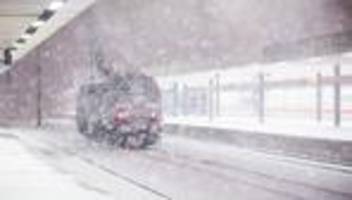 Sturmtief Elli: Auch Regionalzüge stellen Betrieb ein