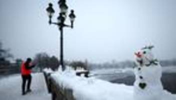 winterwetter: meteorologe: der meiste schnee im norden ist durch