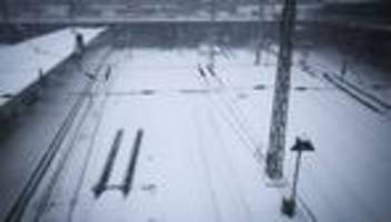 Winterwetter: Nordbahn prüft auch am Samstag Strecken: Zugausfälle möglich