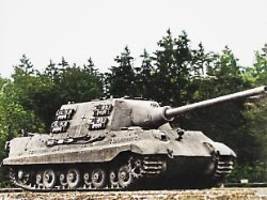 Stahlkoloss Jagdtiger: Der fahrbare Bunker der Wehrmacht scheiterte an seinem Gewicht