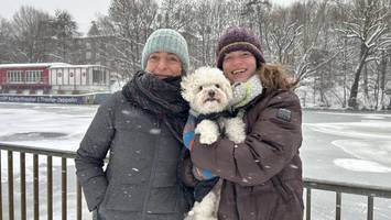 Winter 2026: Die schönsten Bilder vom stürmischen Schneetag in Hamburg