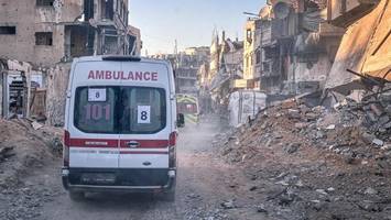 „Eine einzige Mondlandschaft“: Was ein Hamburger in Gaza erlebt