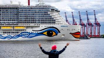 aida: kreuzfahrtschiff muss wegen des schneesturms reise abbrechen