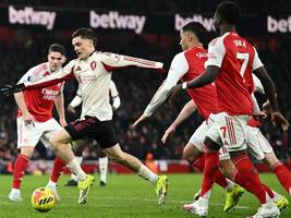 Premier League: Arsenal marschiert Punkt für Punkt Richtung Titel