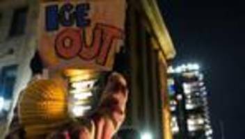 polizeigewalt in den usa: mehr als 1.000 demonstrationen gegen einwanderungspolizei ice geplant