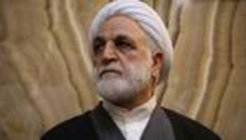 proteste im iran: iranische justiz droht demonstrierenden mit todesstrafe