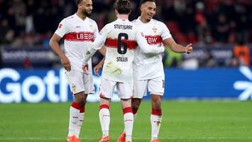 furioser vfb stuttgart demontiert bayer leverkusen – leweling ragt heraus