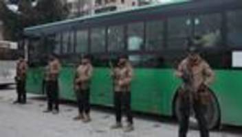 Konflikt in Syrien: Berichte: Kurdische Kämpfer haben Aleppo verlassen